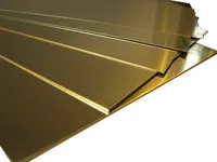 Латунный анод Холоднокатаный 1900 мм 200 мм 8 мм Л63 ГОСТ 2208-2007 купить в Перми