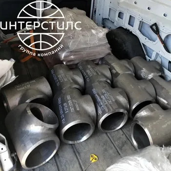 Стальной тройник равнопроходной 76 мм 10 мм 09Г2С ГОСТ 17376-2001 купить в Перми